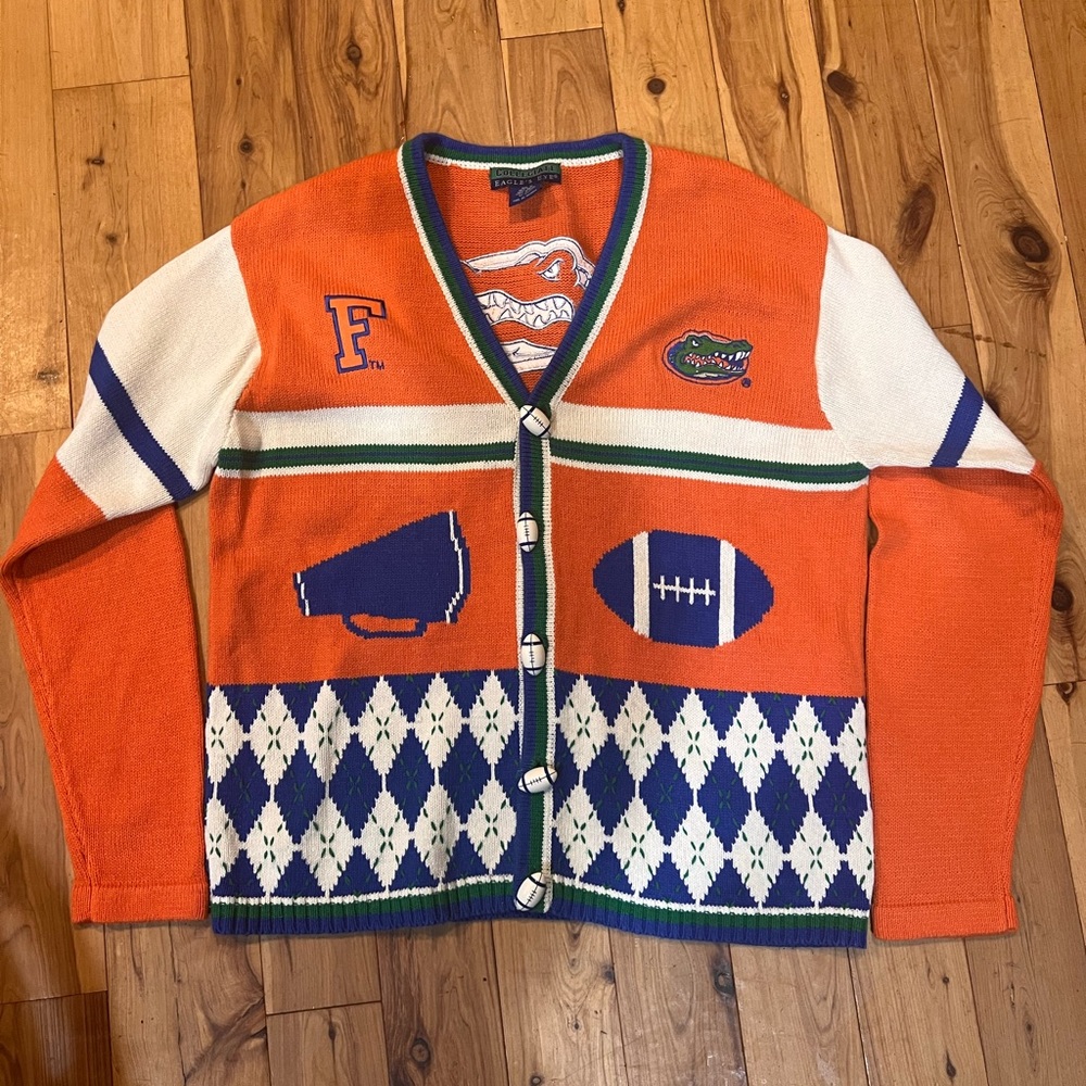 Florida Gator Vintage button up Sweater